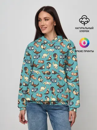 Женское худи / Соболи