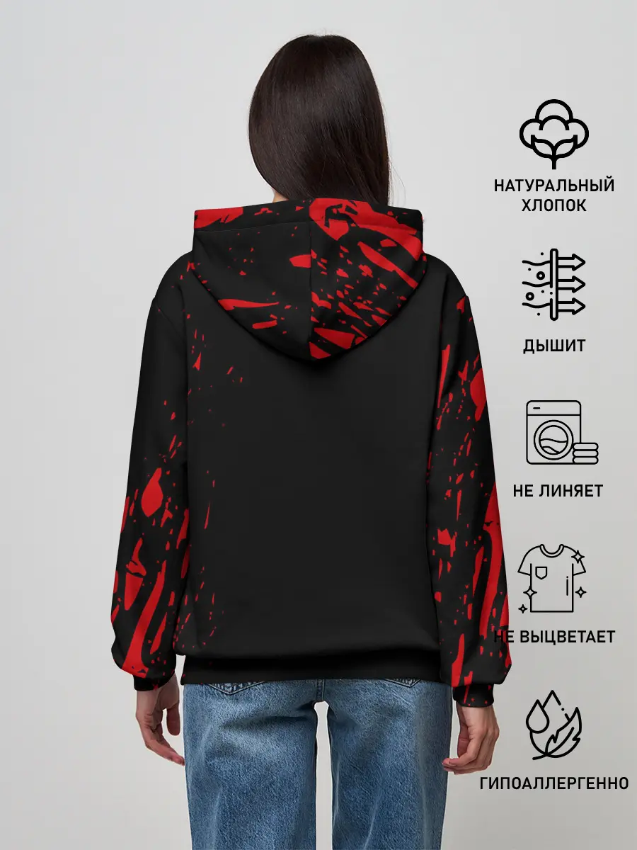 Женское худи / DOOM SLAYER