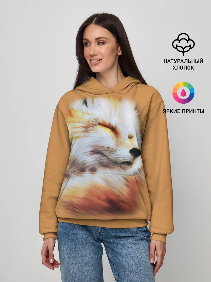 Женское худи / Лисичка