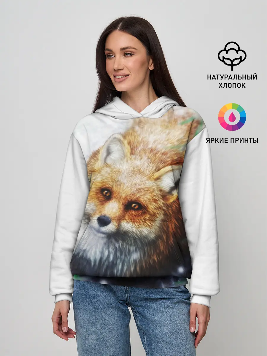 Женское худи / Лиса