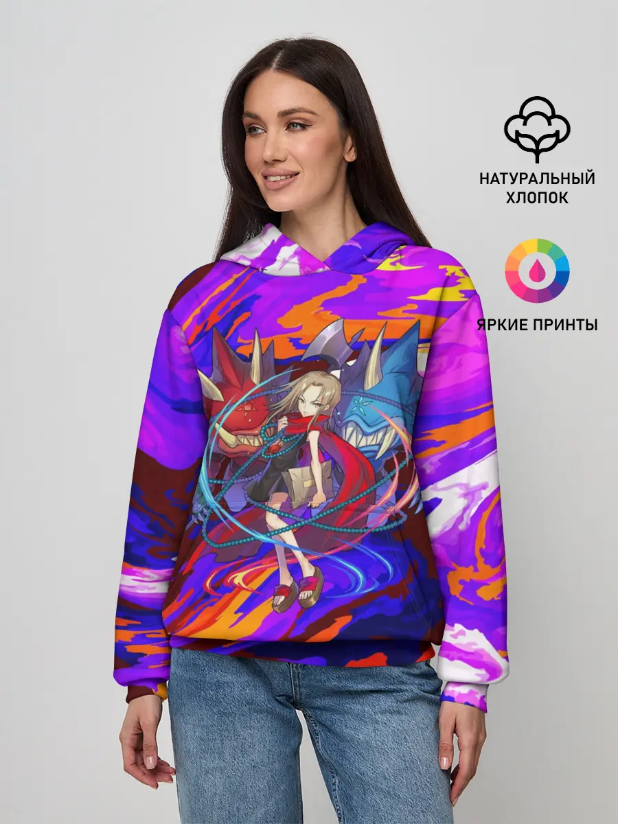 Женское худи / Шаман Кинг | Анна