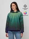 Женское худи / Сияние 3D