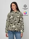 Женское худи / Skeleton
