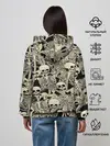 Женское худи / Skeleton