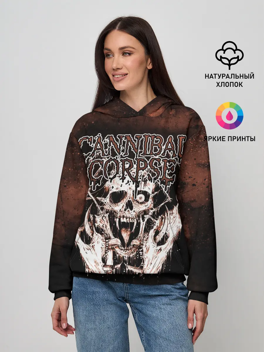 Женское худи / Cannibal Corpse