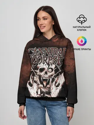 Женское худи / Cannibal Corpse
