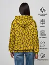 Женское худи / Геометрическая текстура