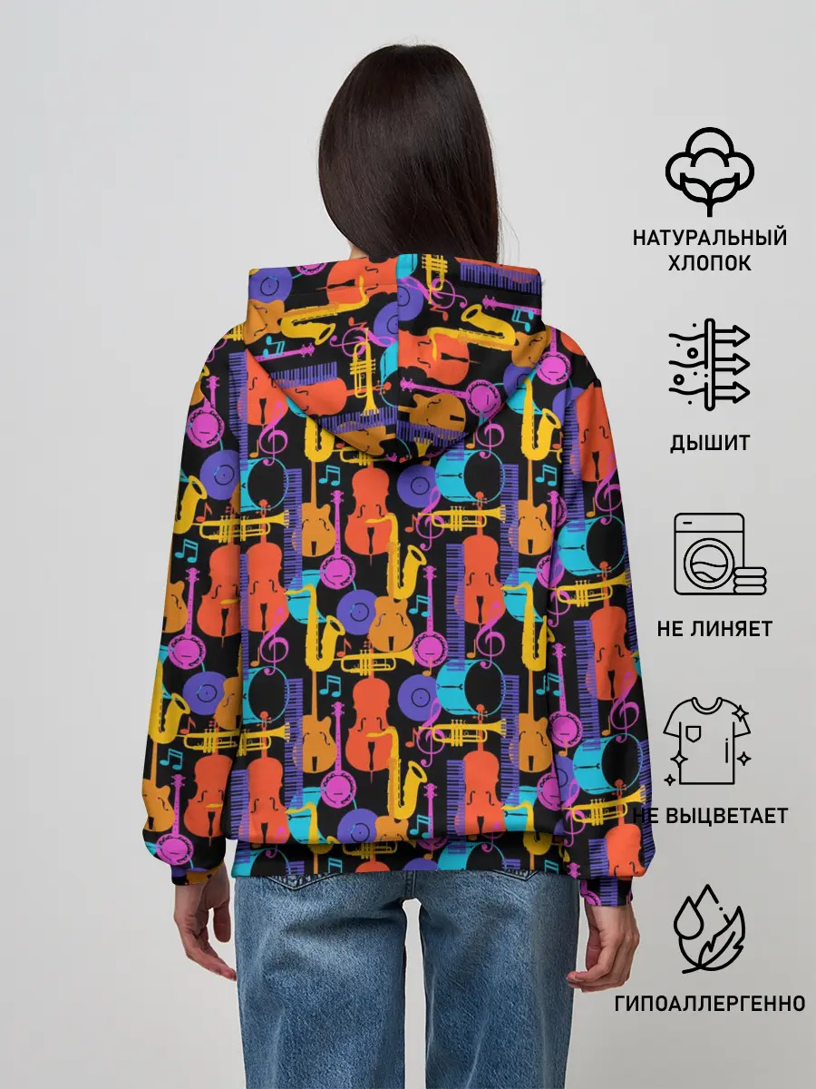 Женское худи / Джаз