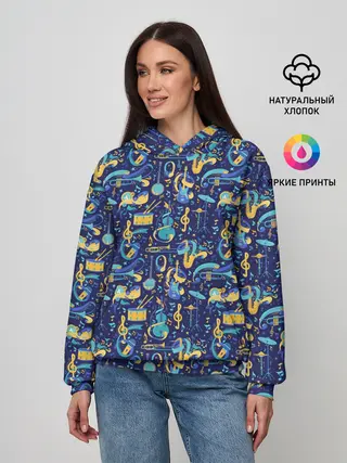 Женское худи / Джаз