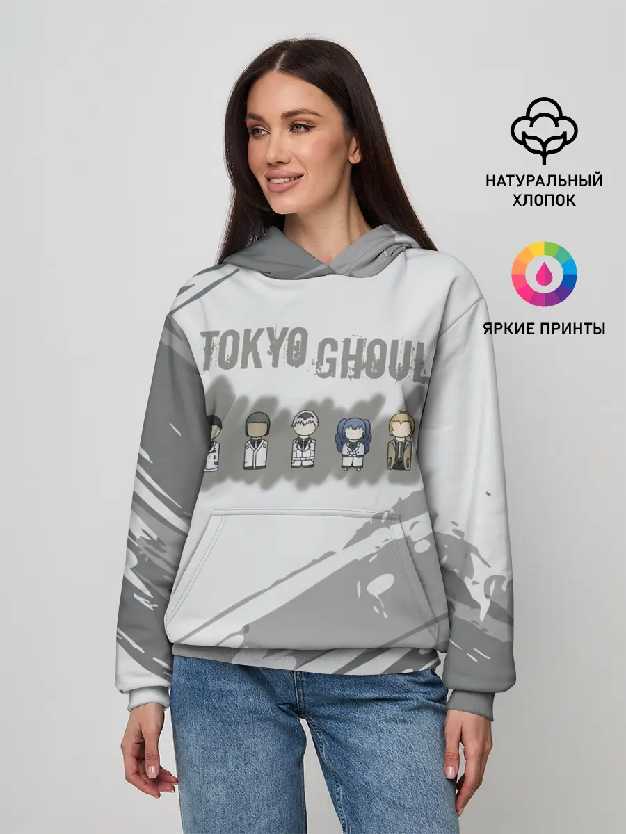 Женское худи / Персонажи Токийского Гуля