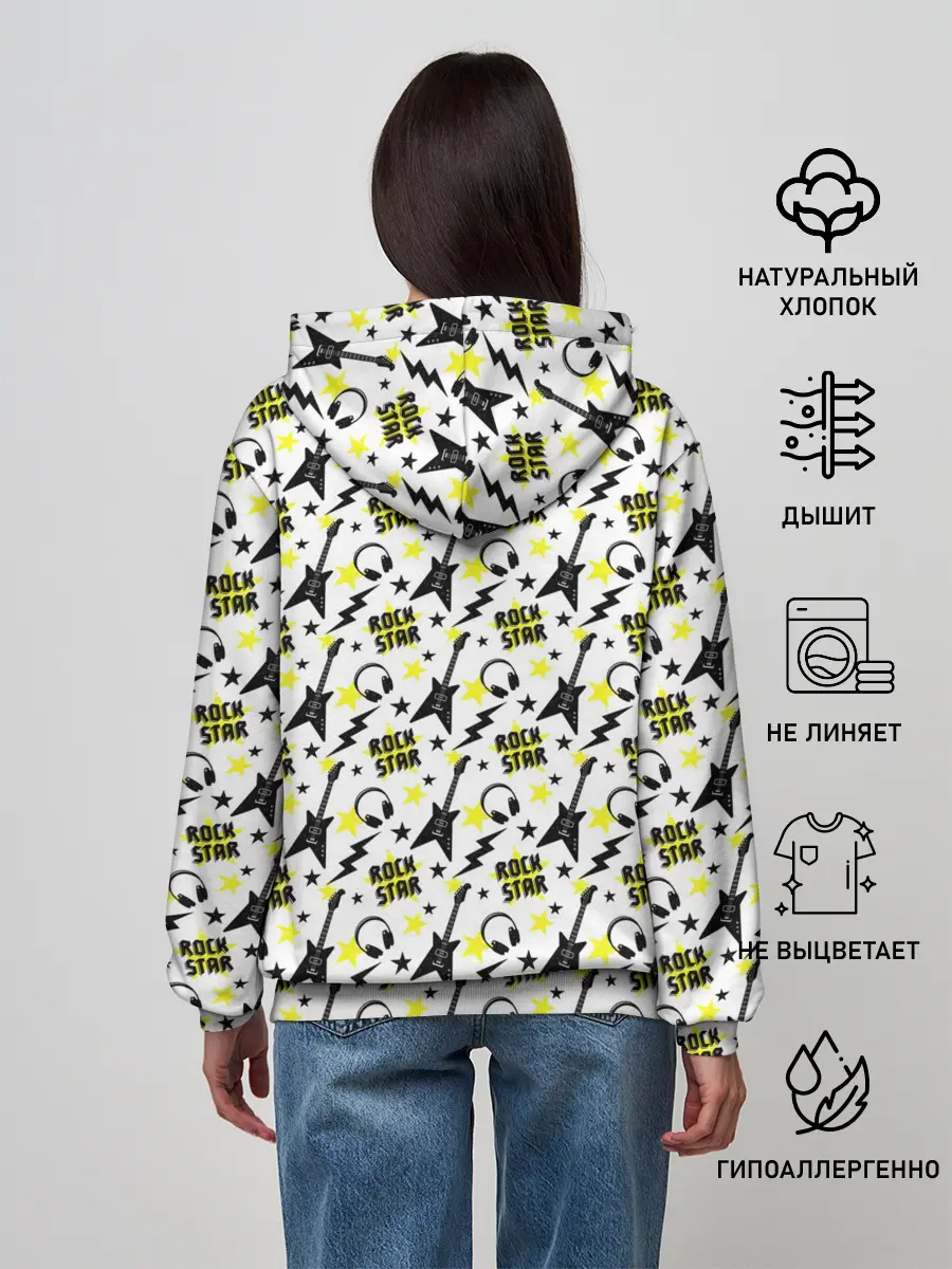 Женское худи / Rock Star