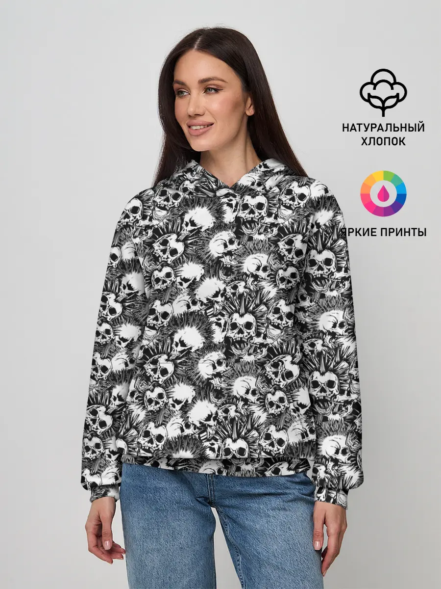 Женское худи / Punks not Dead