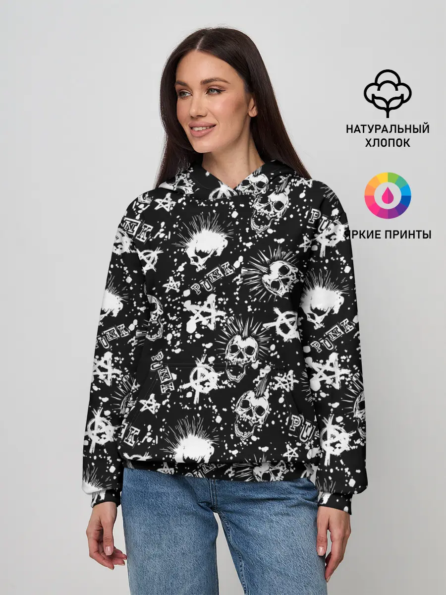 Женское худи / Панк