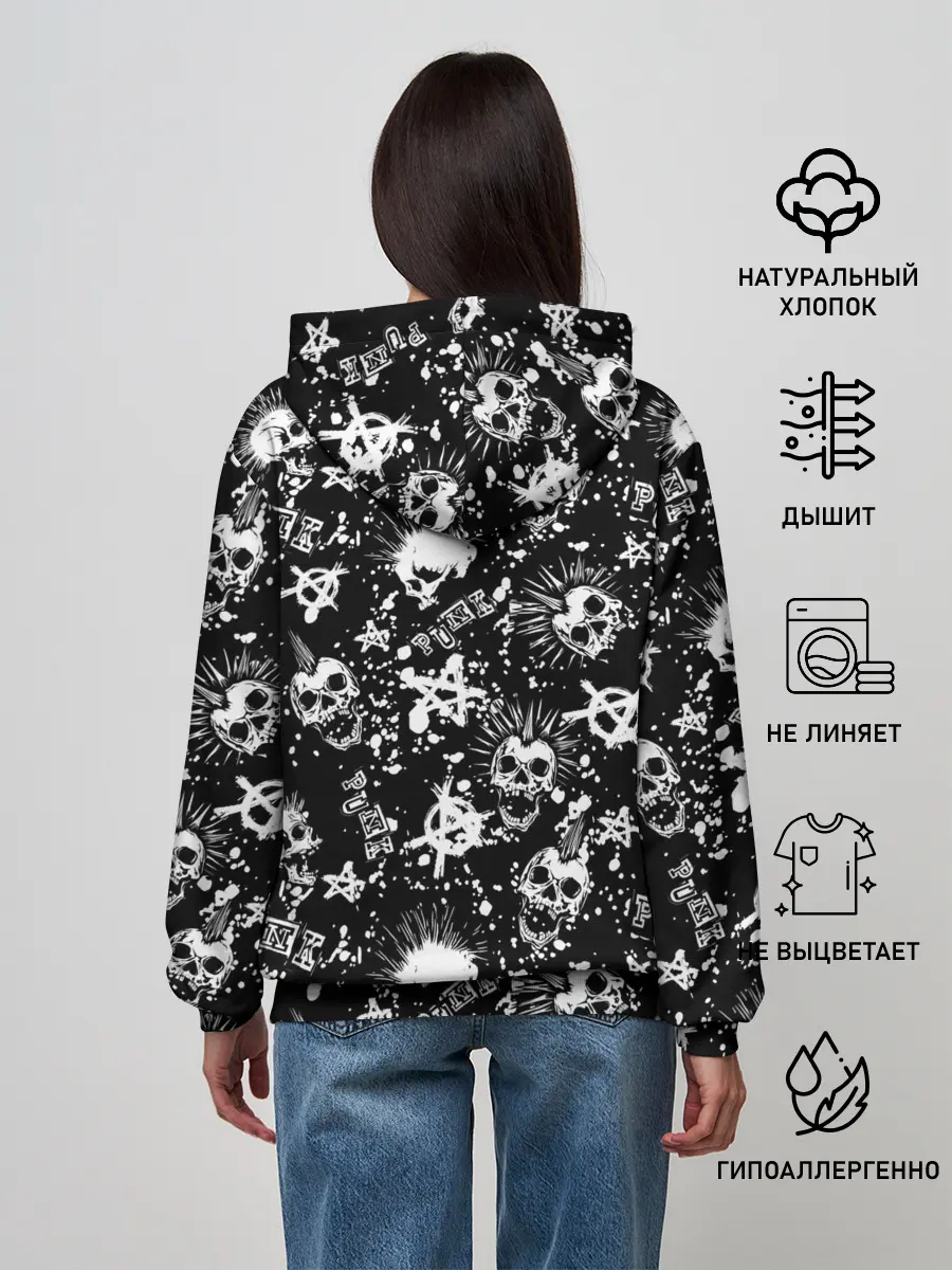 Женское худи / Панк