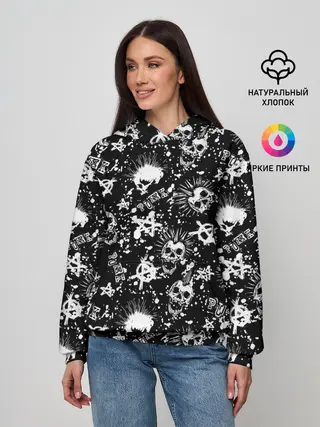 Женское худи / Панк