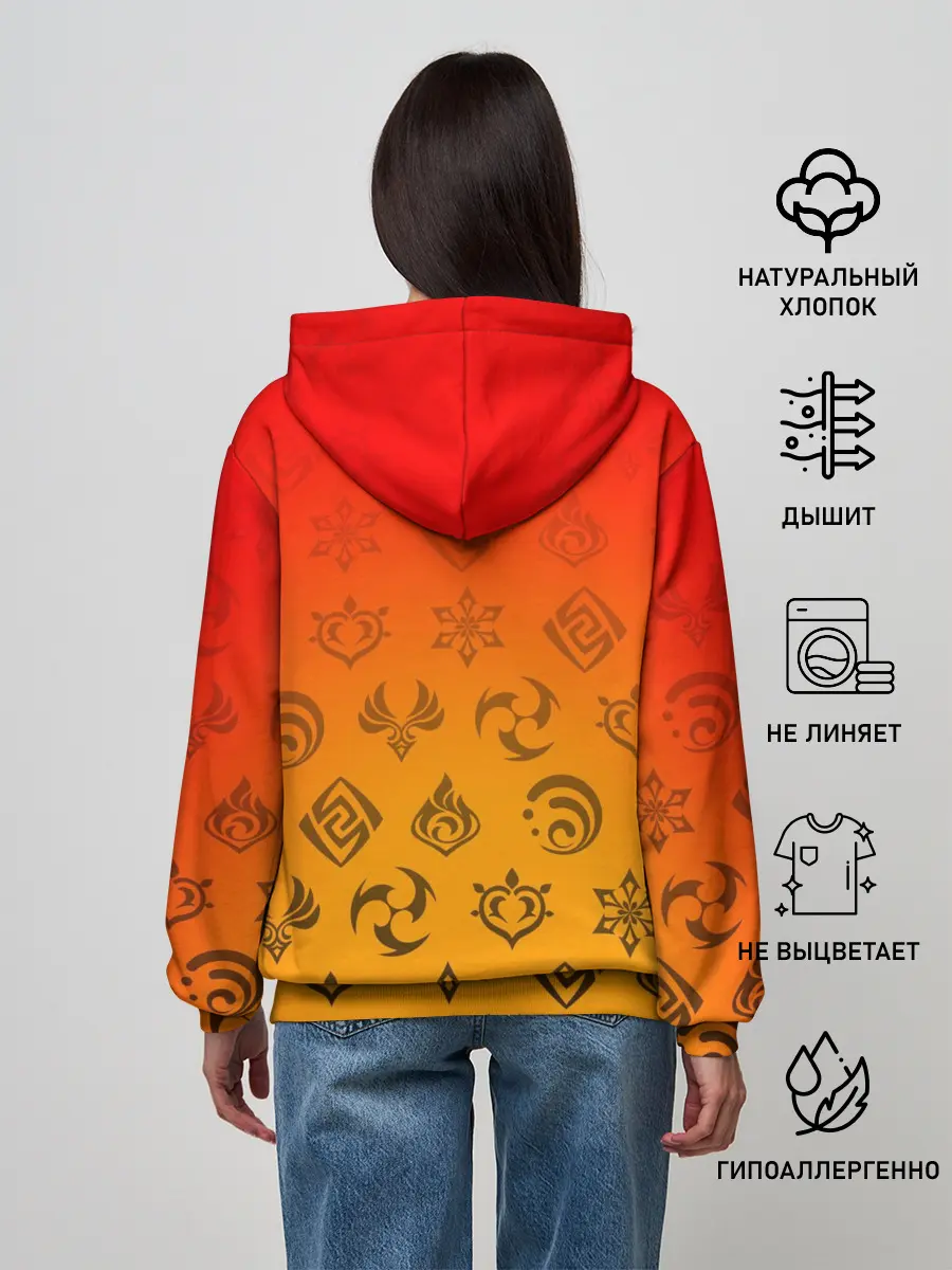 Женское худи / GENSHIN IMPACT