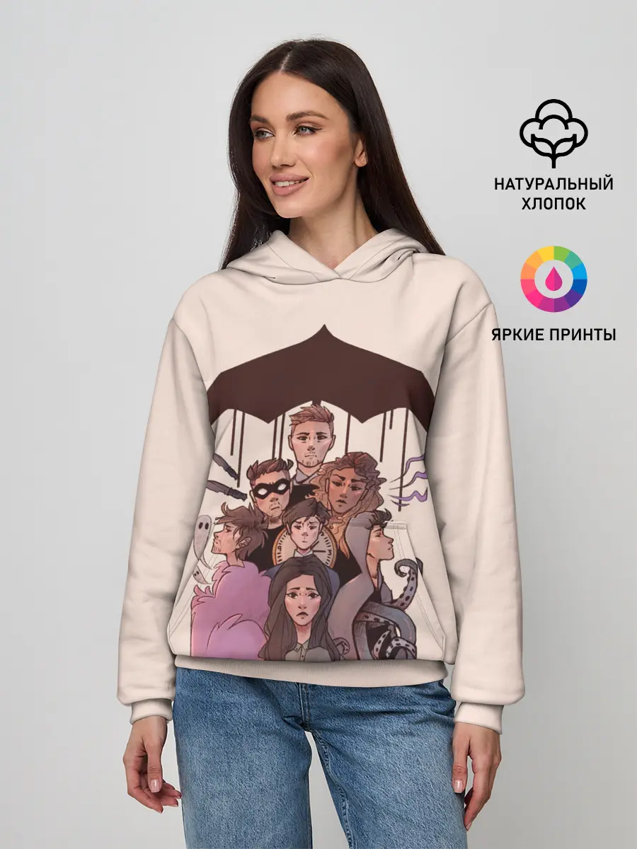 Женское худи / Семья вместе