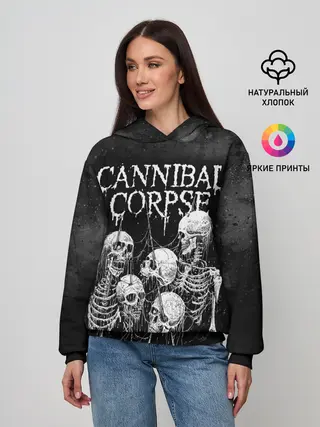 Женское худи / Cannibal Corpse