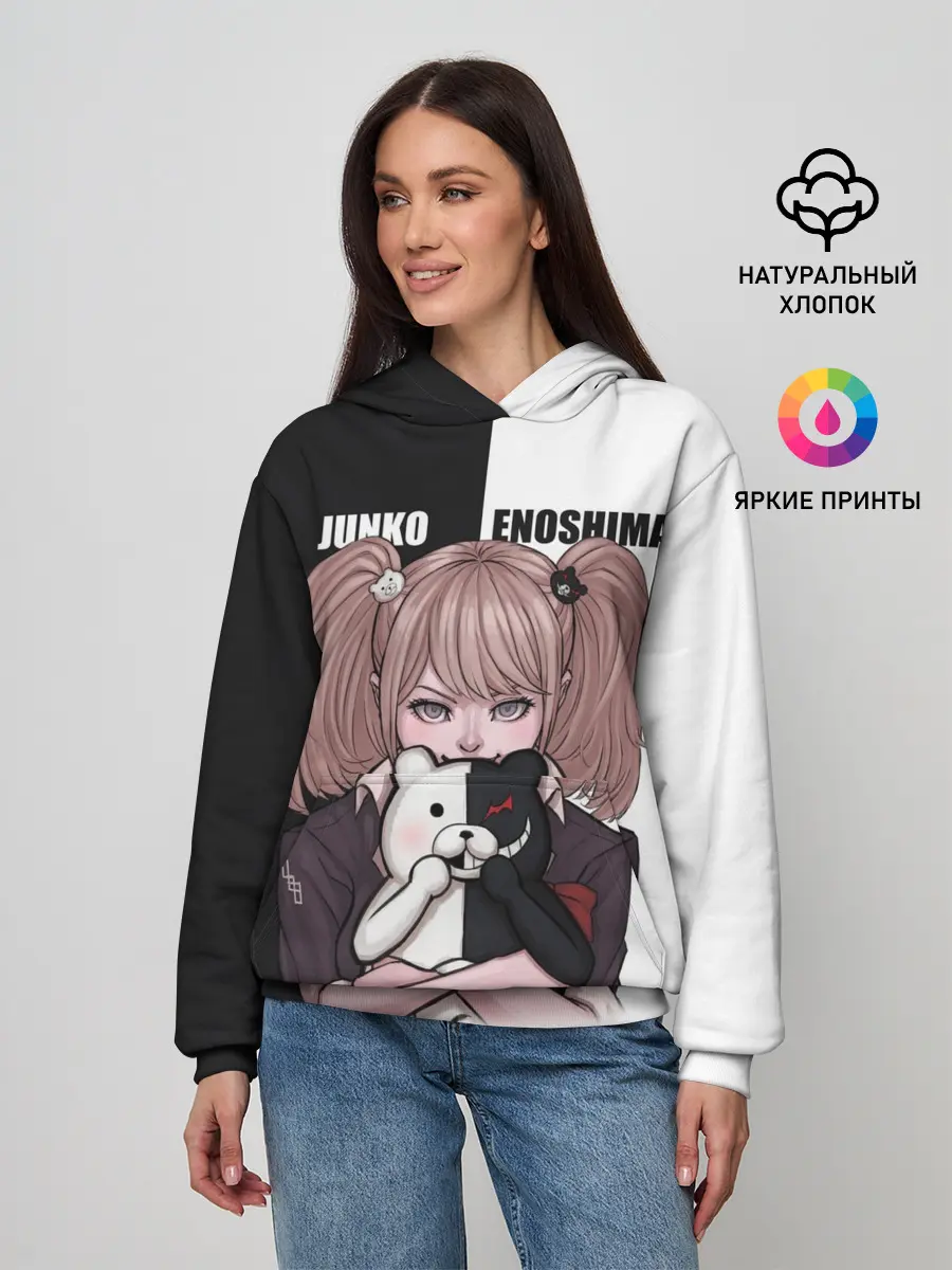 Женское худи / MONOKUMA / JUNKO