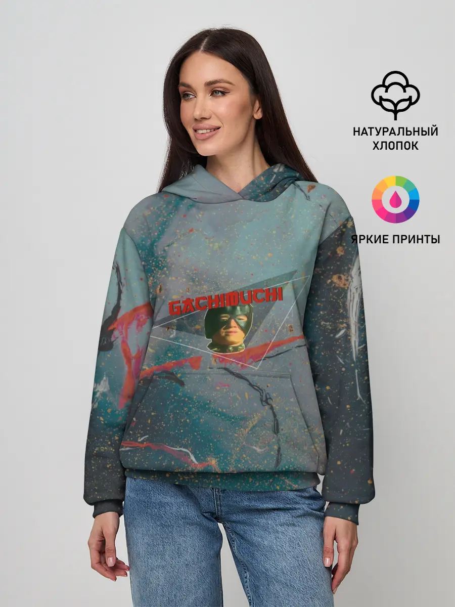 Женское худи / Gachimuchi | Гачимучи ошейник