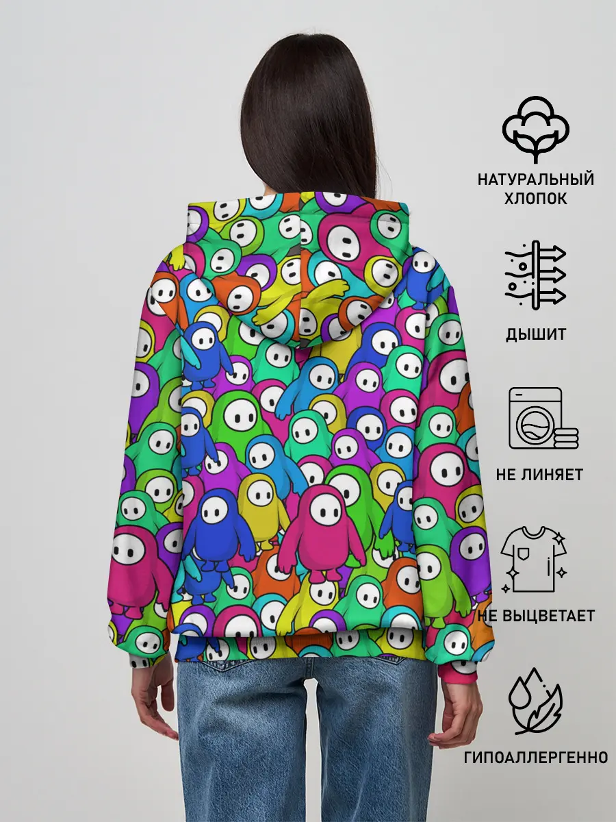 Женское худи / Fall Guys