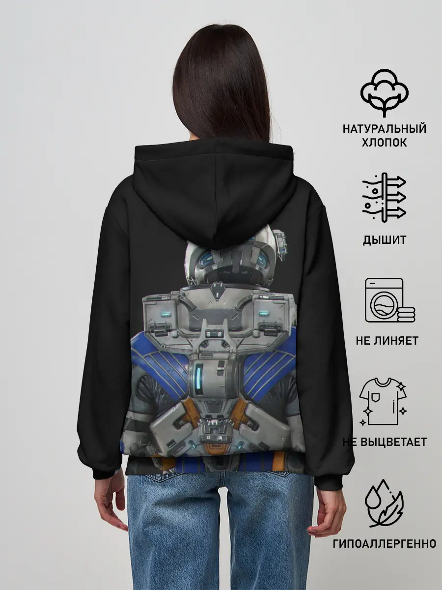 Женское худи / масс эффект