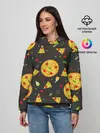 Женское худи / Веганская пицца