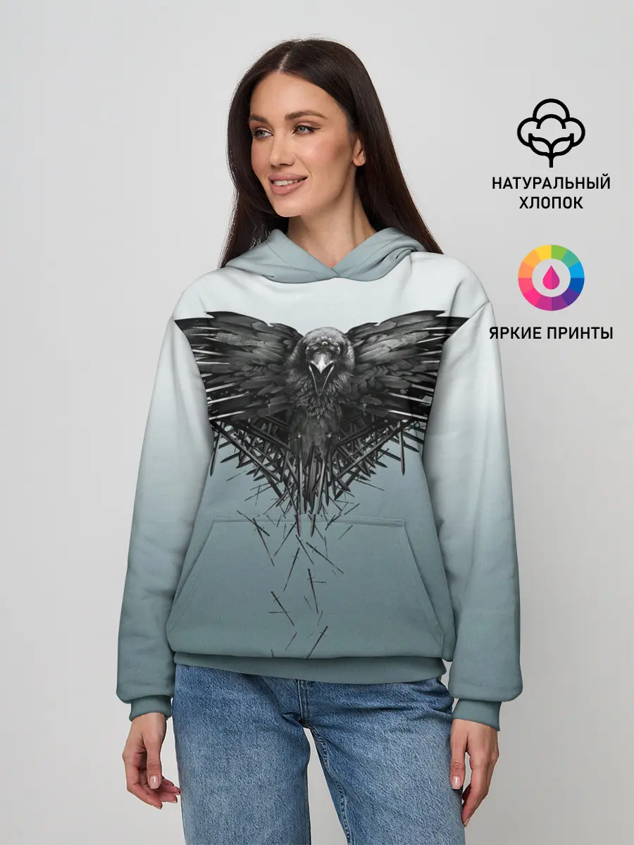 Женское худи / Crow