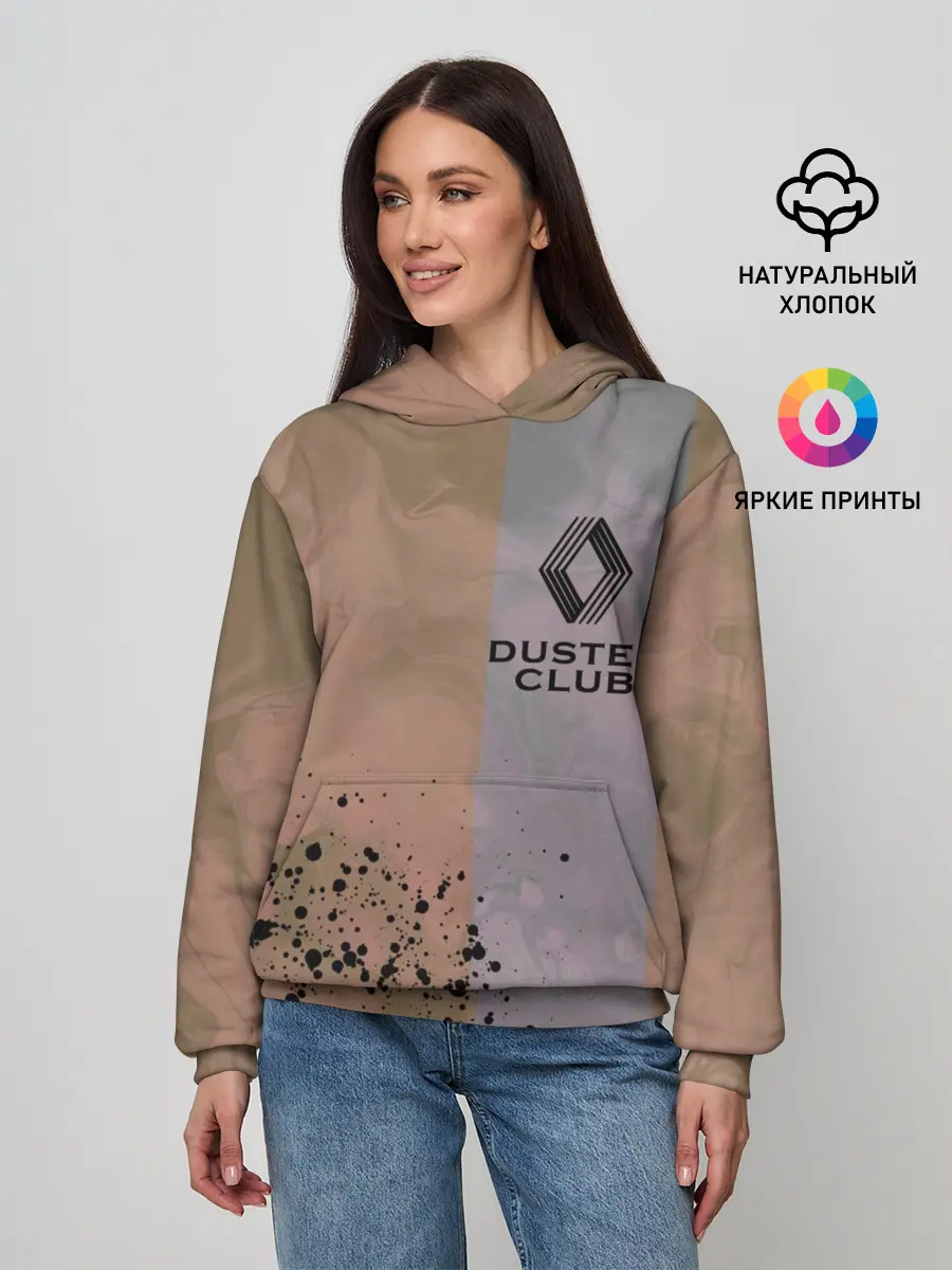 Женское худи / Renault Duster Club | Рено Дастер Клуб