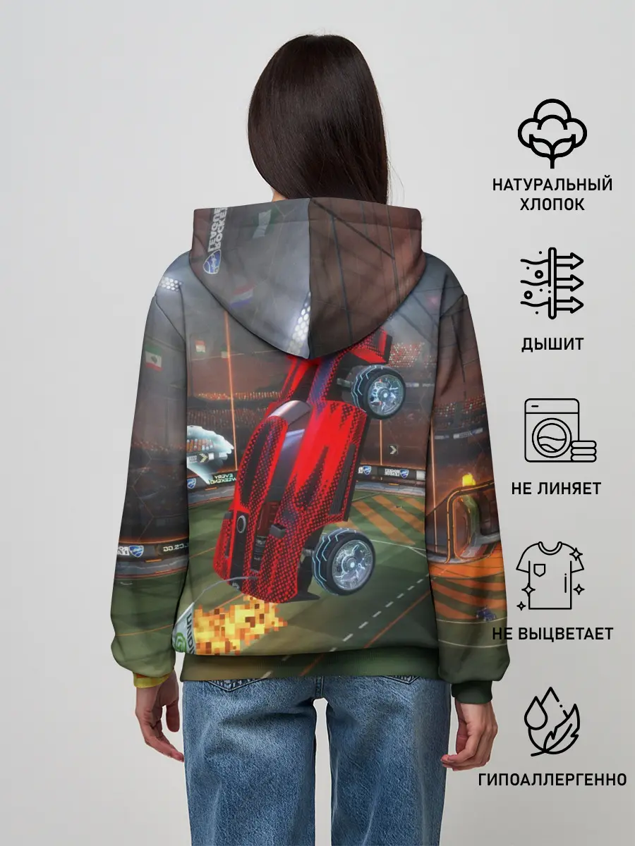 Женское худи / Rocket League