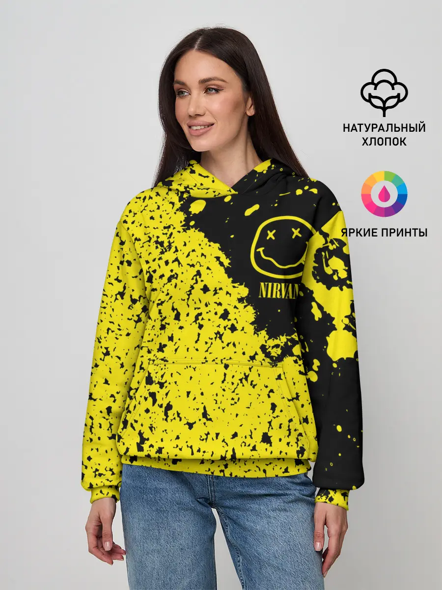Женское худи / NIRVANA / НИРВАНА