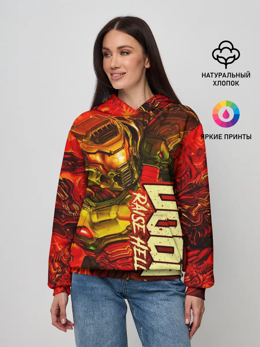 Женское худи / DOOM Eternal