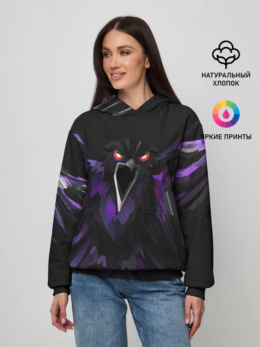 Женское худи / Ястреб