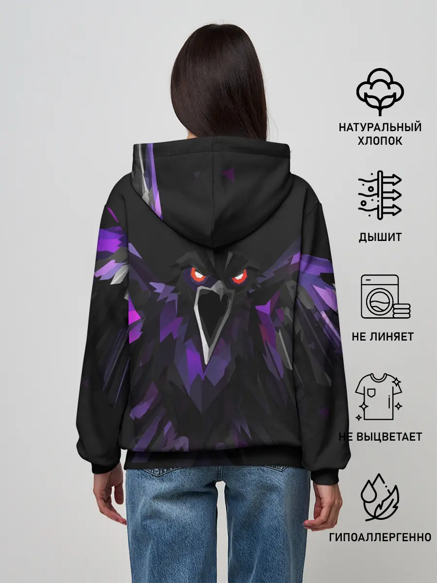 Женское худи / Ястреб