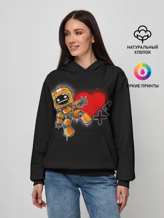 Женское худи / K-VRC | Love Death and Robots