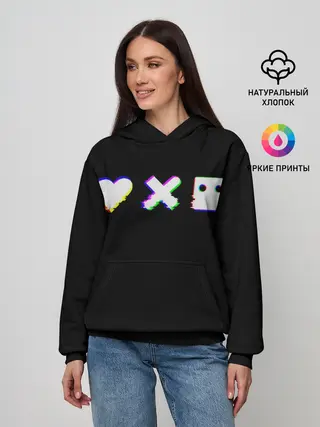 Женское худи / Love Death and Robots