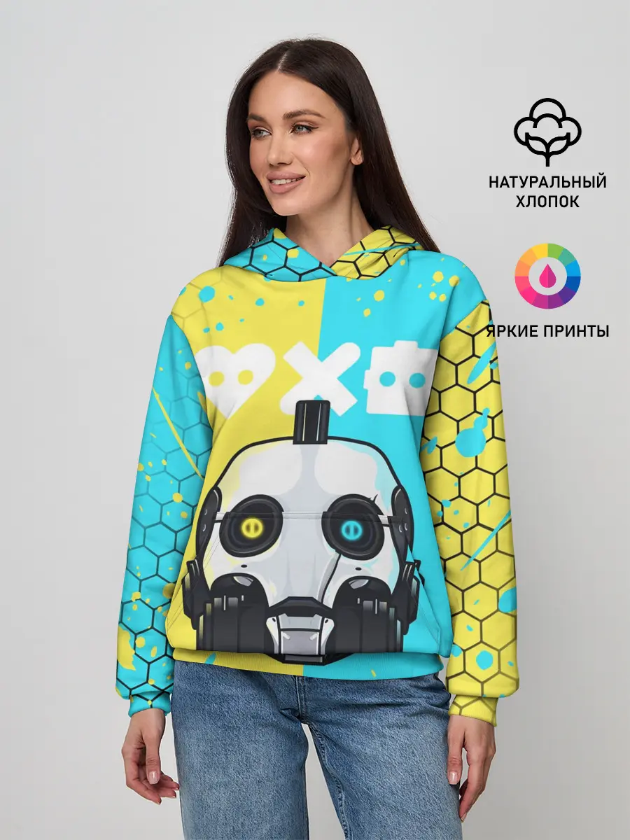 Женское худи / ЛЮБОВЬ СМЕРТЬ И РОБОТЫ / РОБОТ
