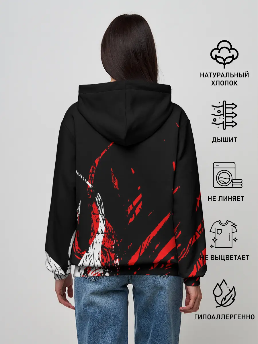 Женское худи / Danger : Siren Head