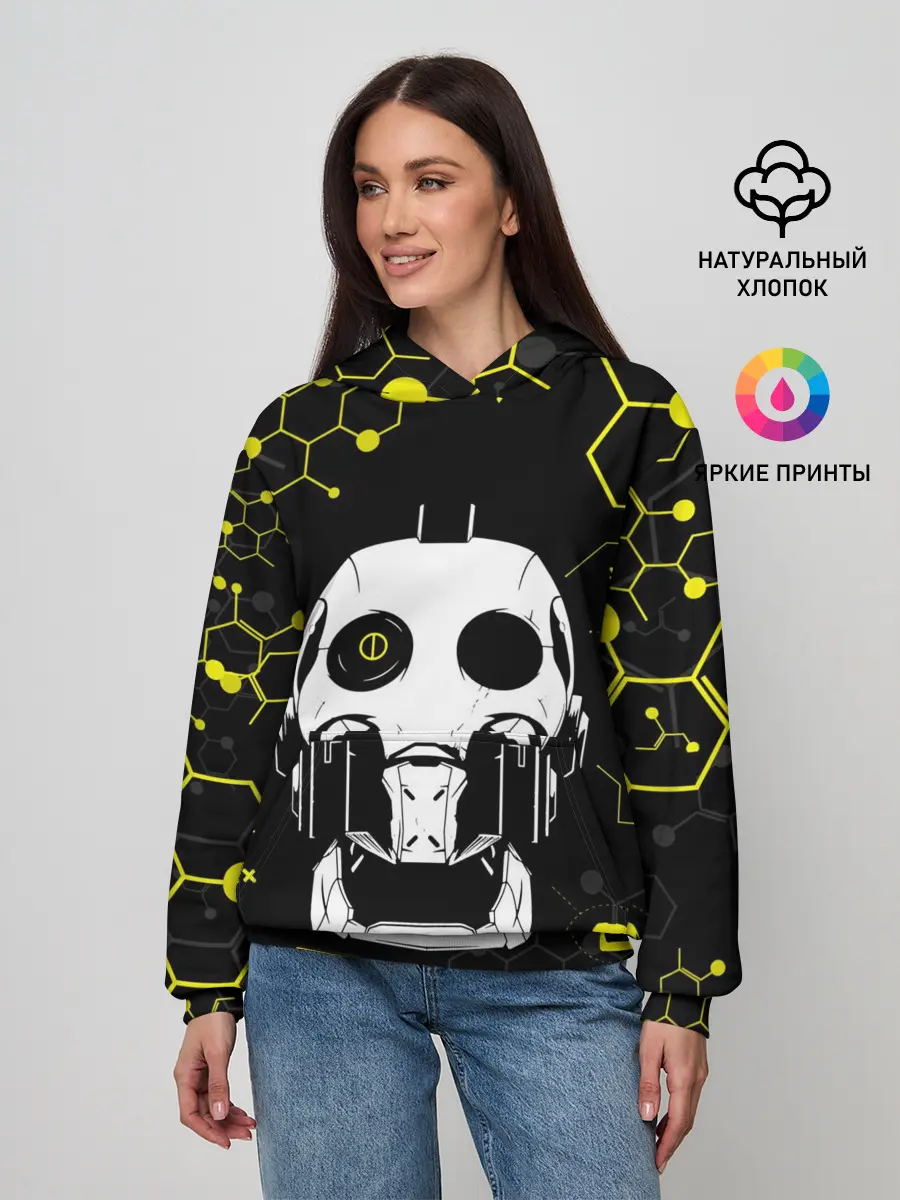 Женское худи / ЛЮБОВЬ СМЕРТЬ И РОБОТЫ / РОБОТ