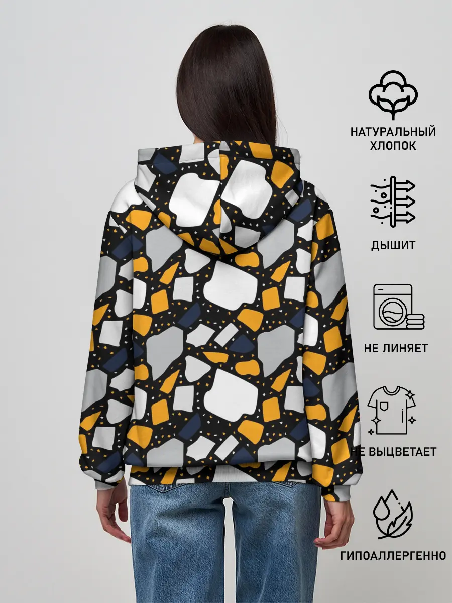 Женское худи / Венецианское Терраццо | Venice