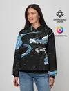 Женское худи / Дыхание воды / Demon slayer