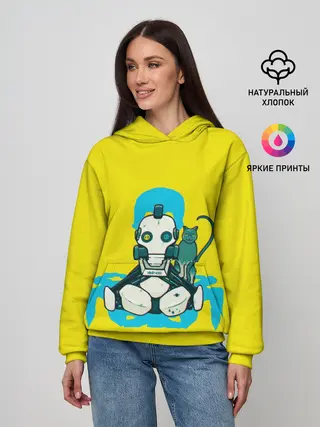 Женское худи / Любовь, смерть и роботы