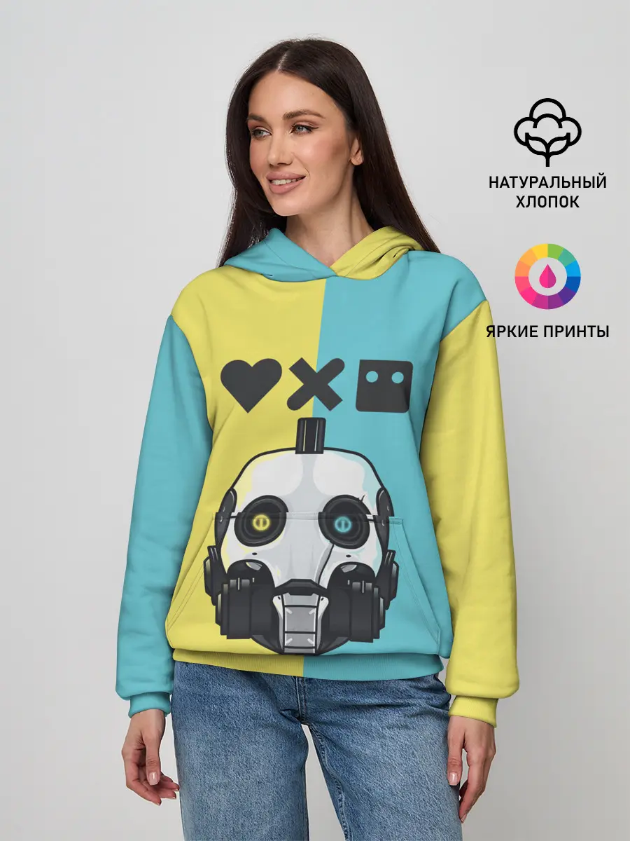 Женское худи / XBOT 4000 | Love, Death and Robots