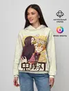 Женское худи / Незуко и Зеницу Kimetsu no Yai