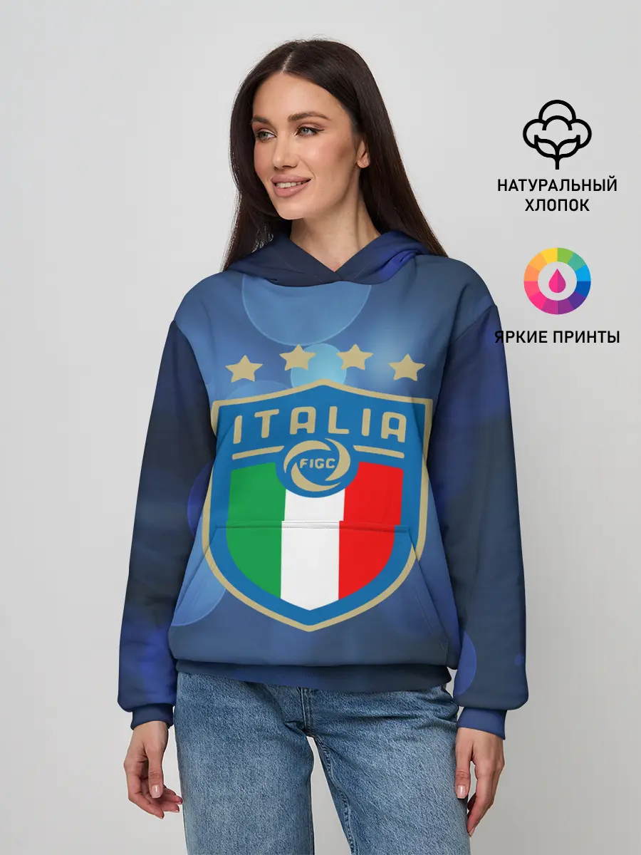 Женское худи / Сборная Италии