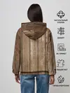 Женское худи / Texture. Wood
