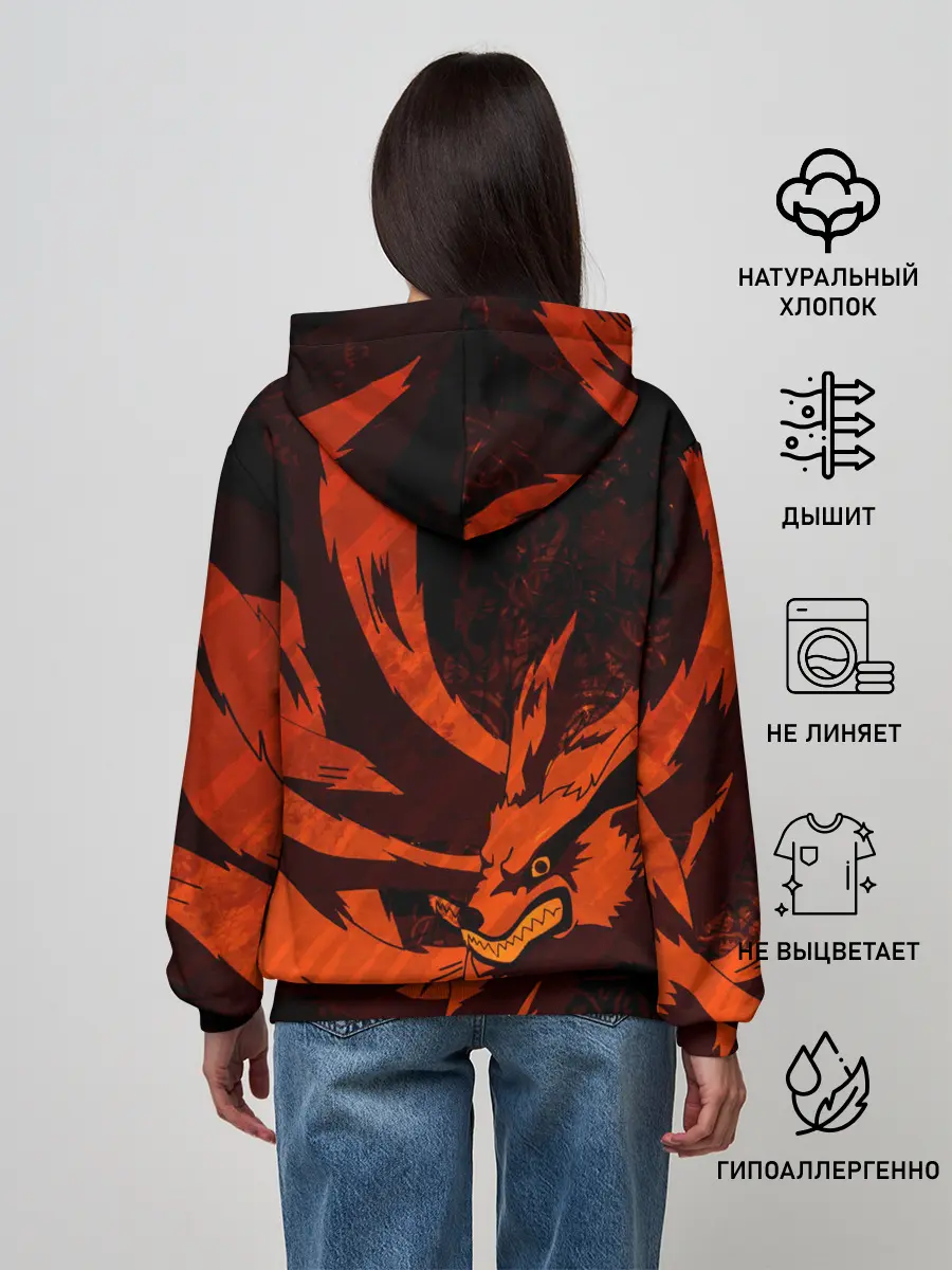 Женское худи / Курама / Девятихвостый