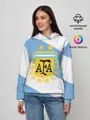 Женское худи / Сборная Аргентины + спина