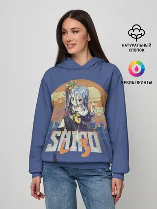 Женское худи / Shiro princess