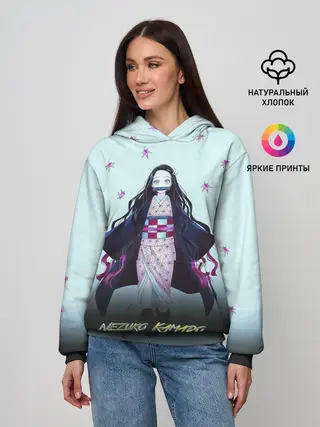 Женское худи / Nezuko Kamado Demon Slayer